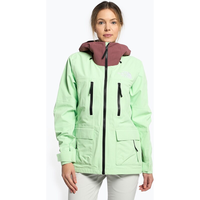 Dámská snowboardová bunda The North Face Dragline green