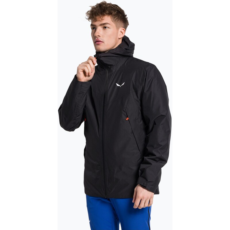 Salewa pánská bunda do deště Fanes Ptx 2L černá 00-0000028442