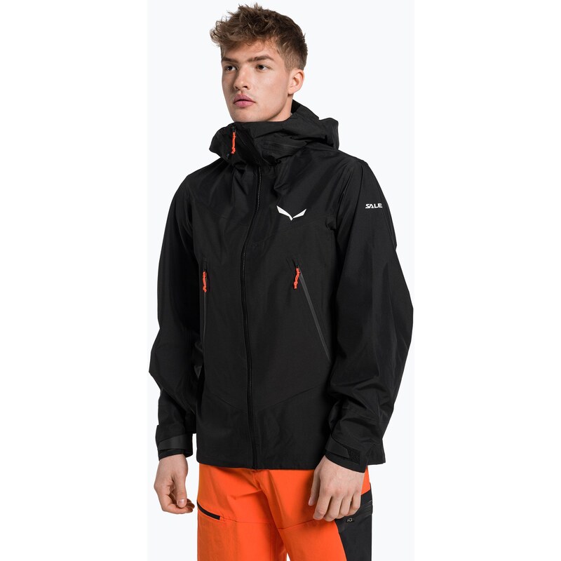 Salewa Ortles GTX 3L pánská bunda do deště černá 00-0000028454