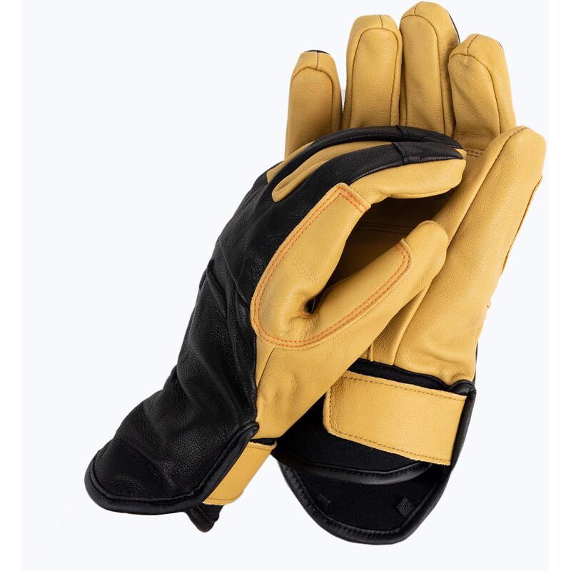 Salewa Ortles Am Leather pánské horolezecké rukavice černé 00