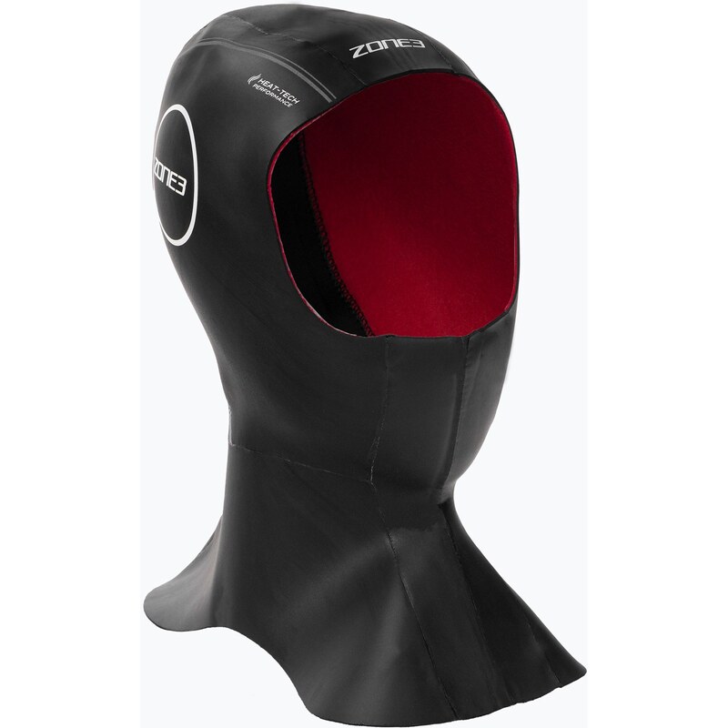 Neoprenová plavecká čepiceZONE3 Heat Tech Neoprene black