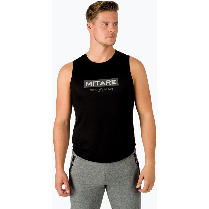 Pánský tréninkový tank top MITARE PRO černý K092