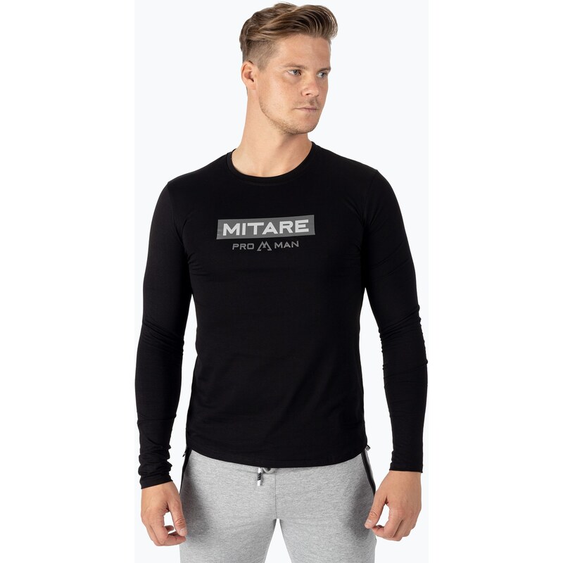 Pánské longsleeve tričko MITARE PRO černé K094
