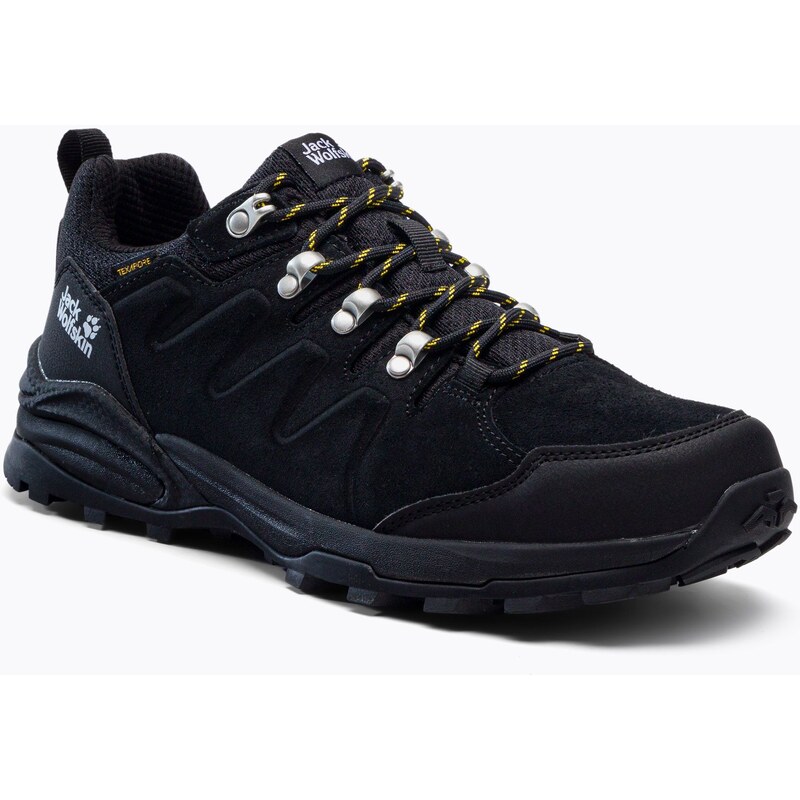 Pánská trekingová obuv Jack Wolfskin Refugio Texapore Low černá