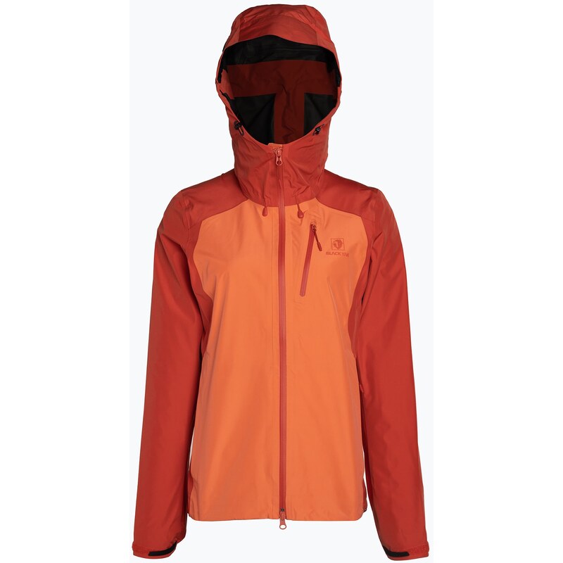 Dámská bunda do deště BLACKYAK Zebu orange 20010211B