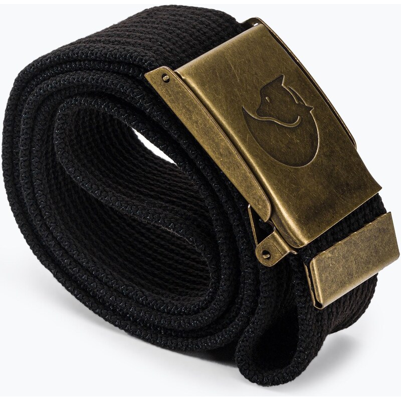 Fjällräven Canvas Brass Belt black F77297