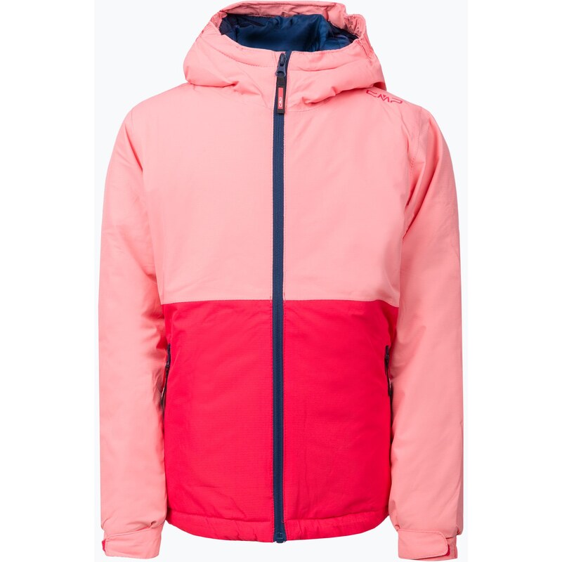 CMP G Fix Hood dětská péřová bunda oranžová 32Z1105