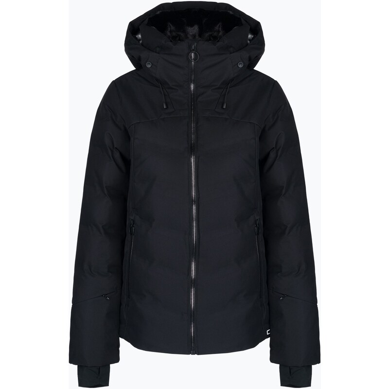 Dámská péřová bunda CMP Fix Hood černá 32W0266