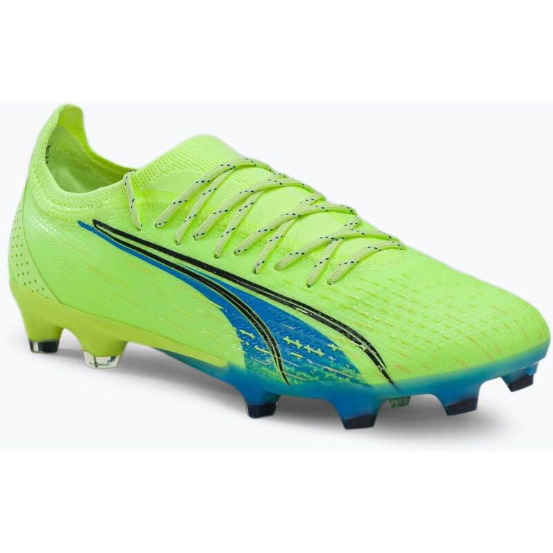 Pánské kopačky PUMA Ultra Ultimate FG/AG zelené 106868 01