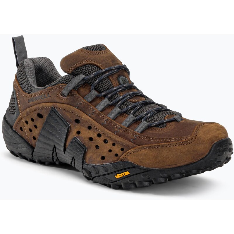 Merrell Intercept pánské turistické boty hnědé J598633