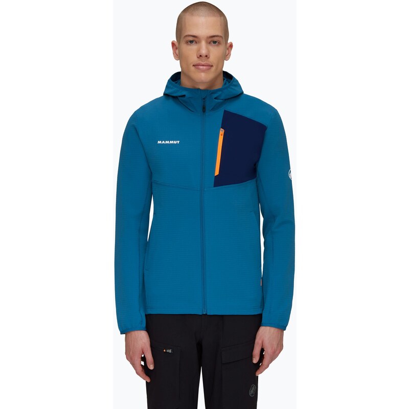 Mammut Madris Light ML Pánská trekingová mikina s kapucí modrá