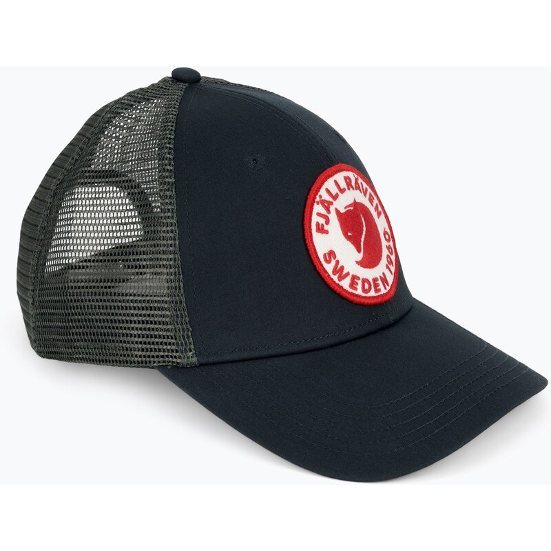 Fjällräven 1960 Logo Langtradarkeps baseballová čepice tmavě