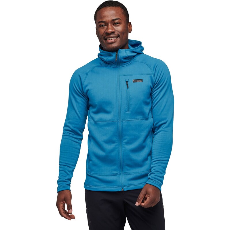 Pánská trekingová mikina Black Diamond Factor Hoody modrá