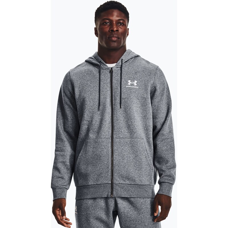Pánská tréninková mikina Under Armour Essential Fleece Full Zip