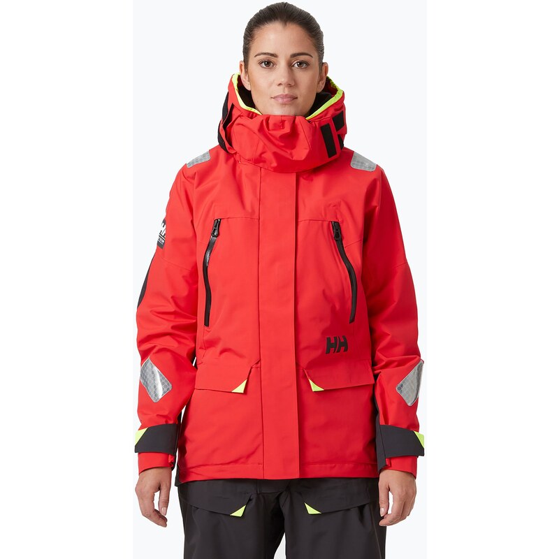 Dámská jachtařská bunda Helly Hansen Skagen Offshore alert red