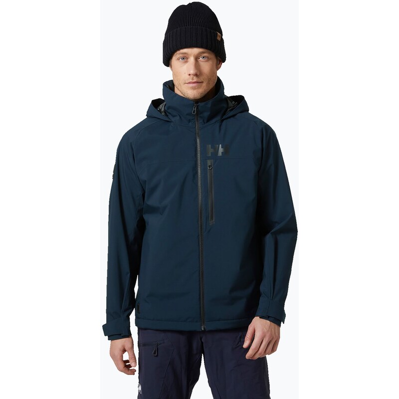 Pánská bunda Helly Hansen Hp Racing Lifaloft Hooded tmavě modrá