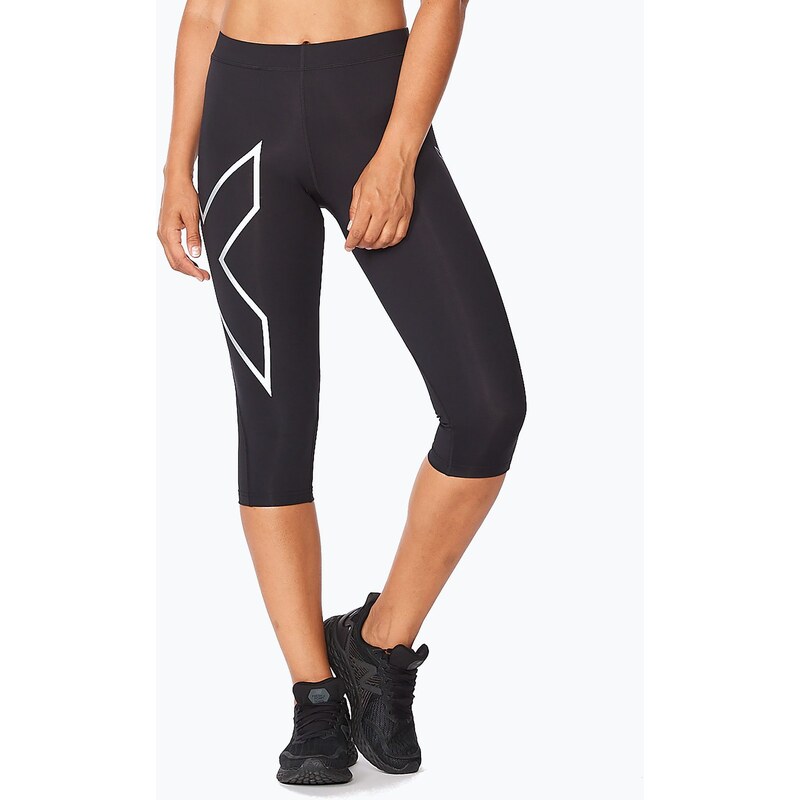 Dámské tréninkové legíny 2XU Core Compression 3/4 black WA4175B