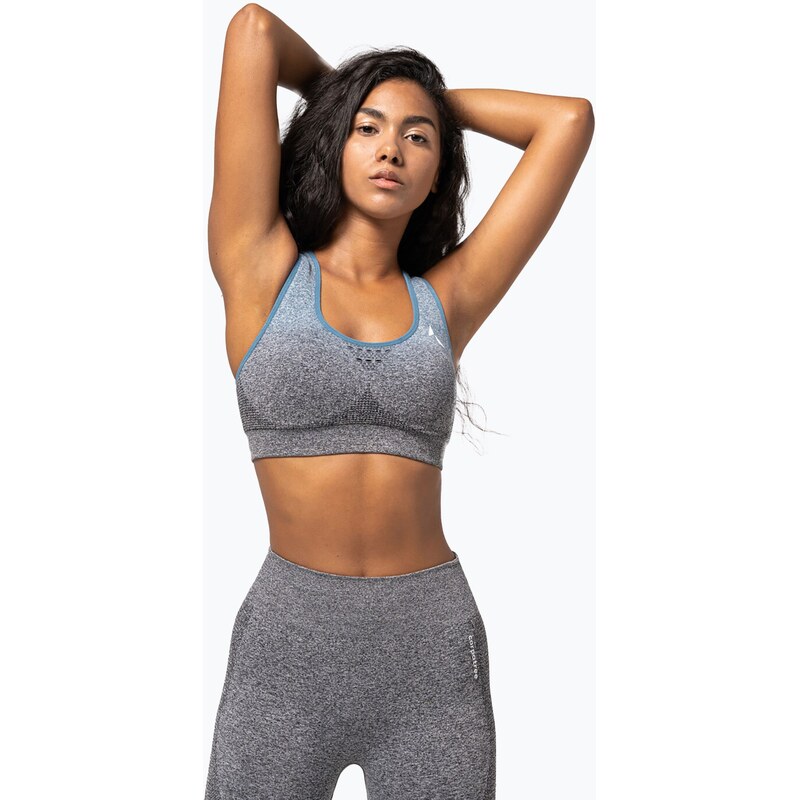 Carpatree Phase Seamless grey fitness podprsenka CP-PSB-GN