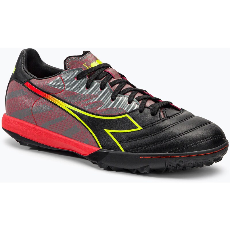 Pánské kopačky Diadora Brasil Elite Veloce R TFR černo-červené