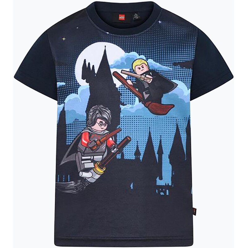 LEGO Lwtaylor 321 dětská trekingová košile tmavě modrá a černá