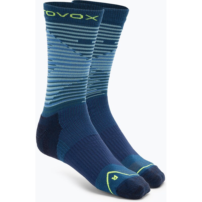 Pánské lyžařské ponožky ORTOVOX All Mountain Mid petrol blue