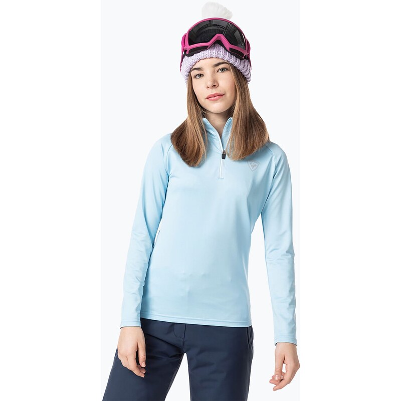 Dětská lyžařská mikina Rossignol Girl Warm Stretch glacier