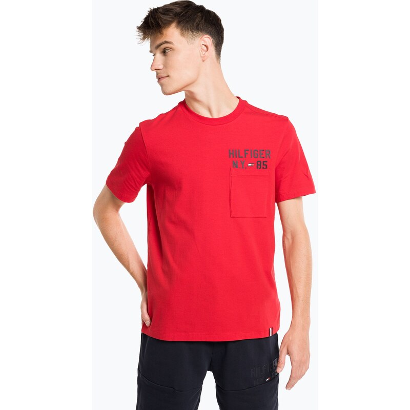 Pánské tričko Tommy Hilfiger Graphic Tee červená