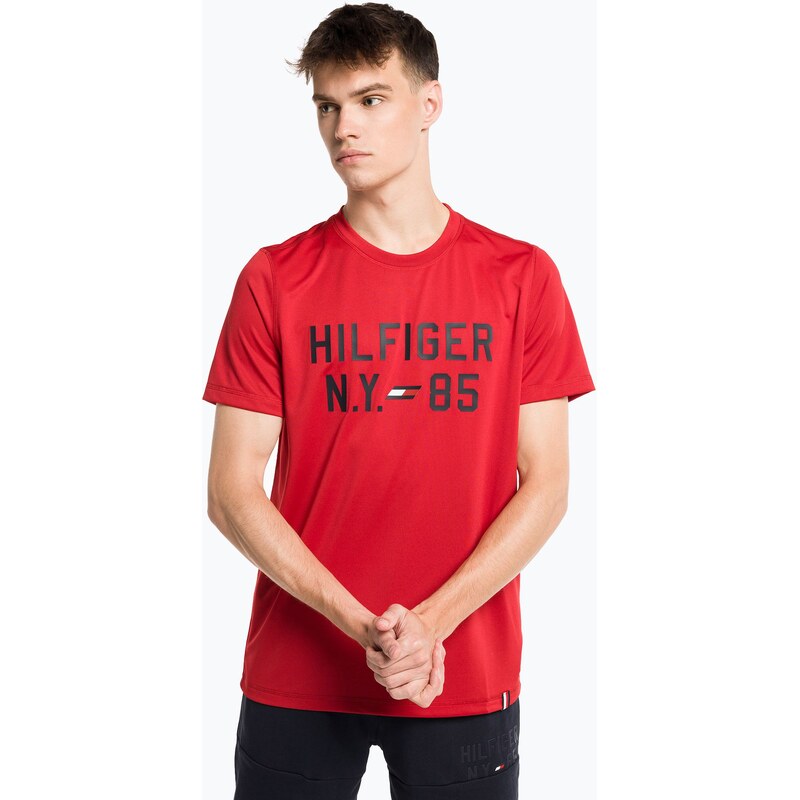 Pánské tričko Tommy Hilfiger Graphic Training červené