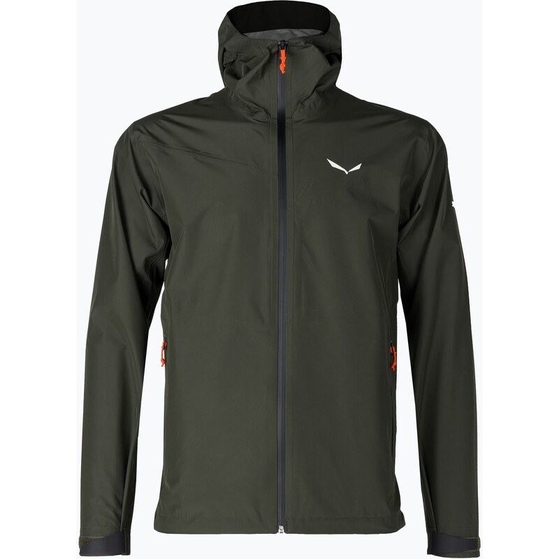 Salewa pánská bunda do deště Puez Aqua 4 PTX 2.5L tmavě olivová