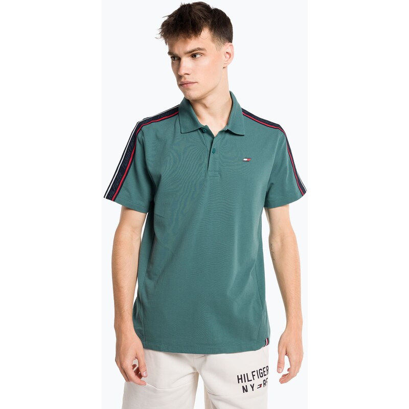 Tommy Hilfiger pánské tréninkové tričko Textured Tape Polo