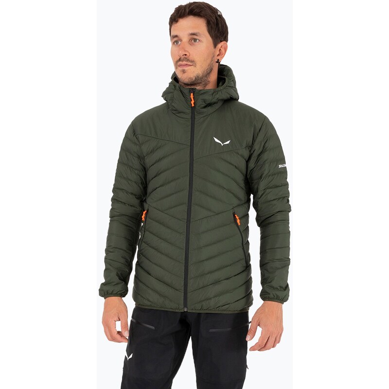 Pánská péřová bunda Salewa Brenta Rds Dwn dark olive