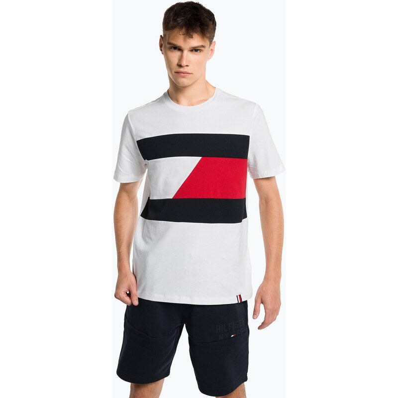Pánská tréninková košile Tommy Hilfiger Colorblocked Mix Media S