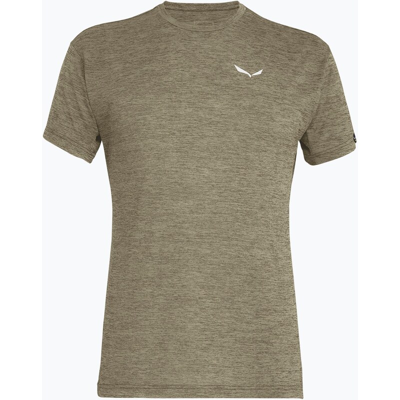 Salewa Puez Melange Dry pánské trekingové tričko dark olive