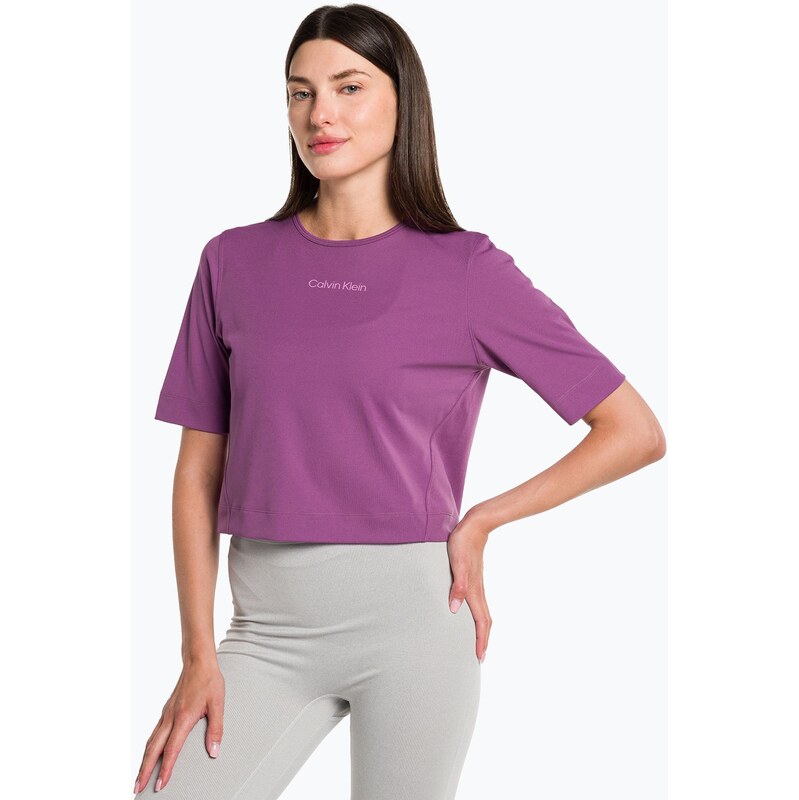 Dámské tričko Calvin Klein Knit amethyst
