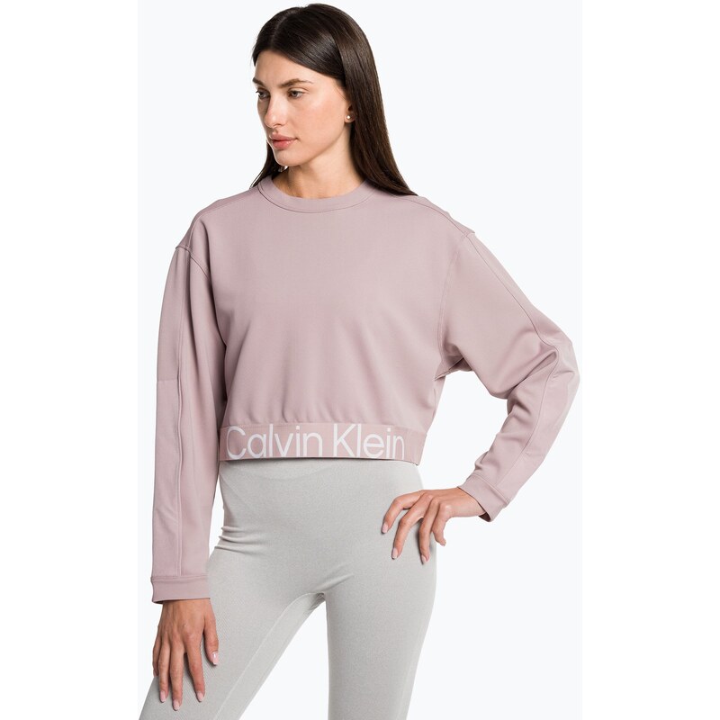 Dámská mikina Calvin Klein Pullover gray rose