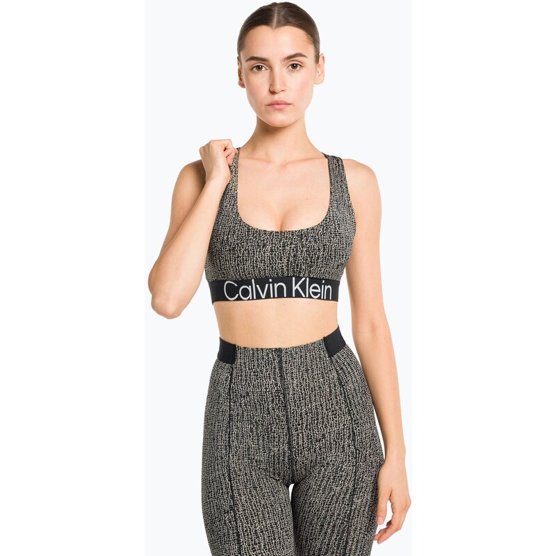 Fitness podprsenka Calvin Klein Medium Support 8VR s nápadným