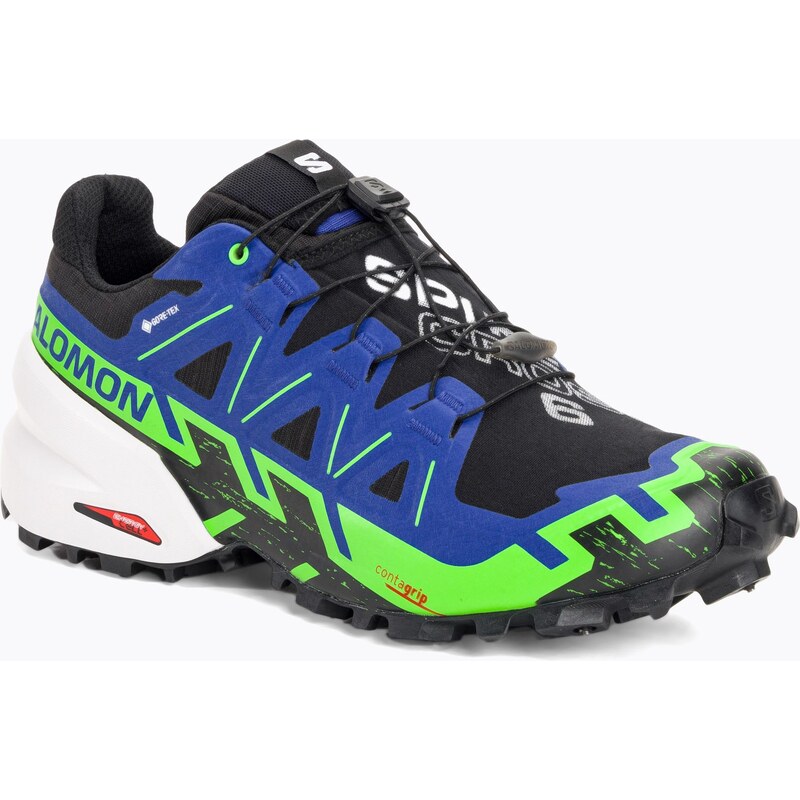 Pánské běžecké boty Salomon Spikecross 6 GTX black/surf the web