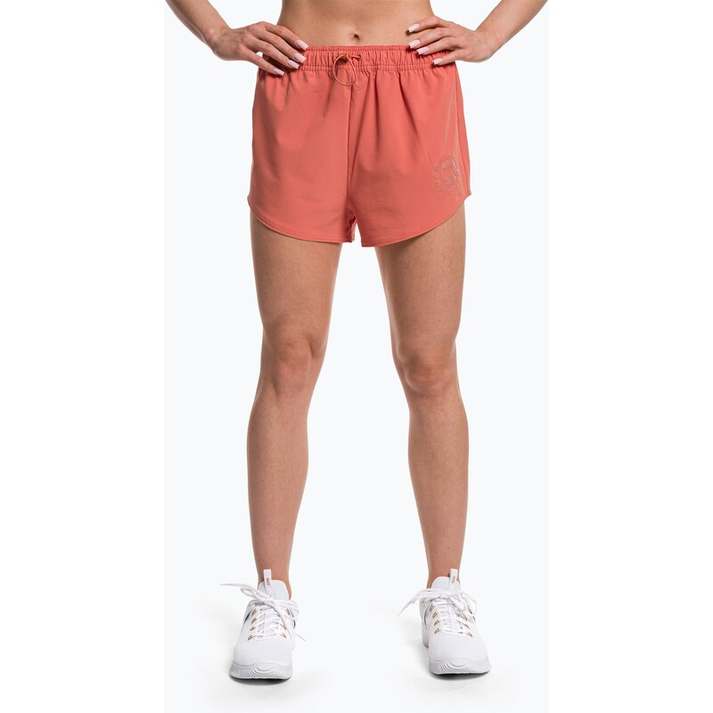 Dámské tréninkové šortky Gymshark KK Twins Woven earth orange