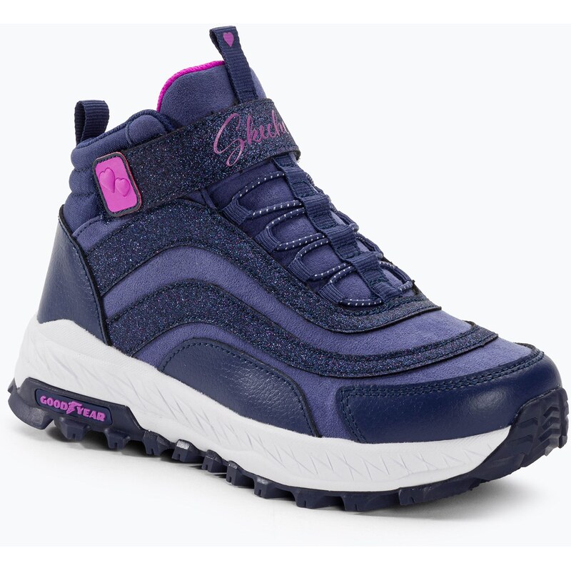 Dětská trekingová obuv SKECHERS Fuse Tread Wild Adventure navy