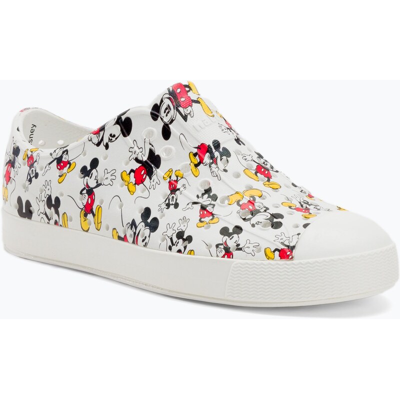 Native Jefferson Print Dětské tenisky Disney Jr shell white