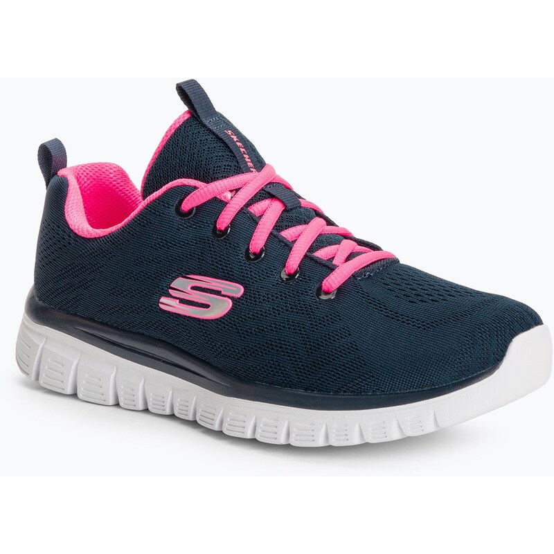 SKECHERS Graceful Get Connected dámské tréninkové boty navy/hot
