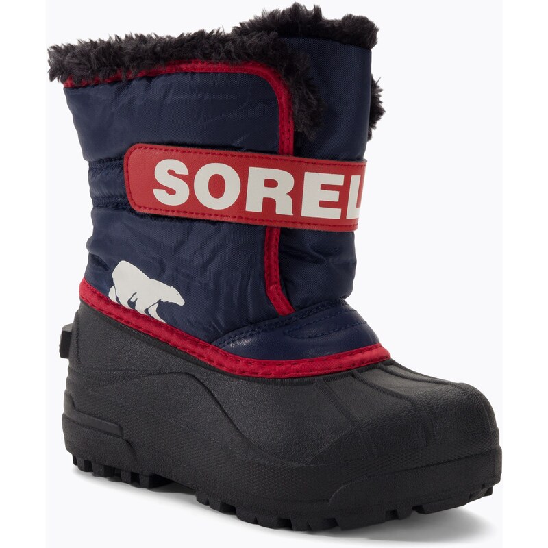 Dětské trekové boty Sorel Snow Commander nocturnal/sail red