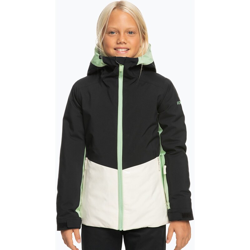 Dětská snowboardová bunda ROXY Silverwinter Girl true black