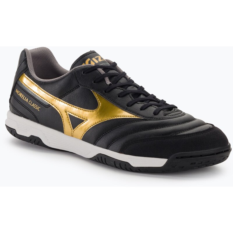 Mizuno Morelia Sala Classic IN black/gold/dark shadow pánské