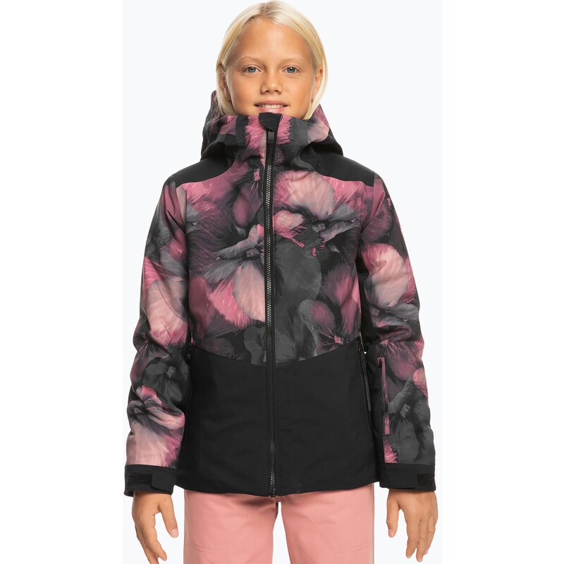 Dětská snowboardová bunda ROXY Silverwinter Girl true black