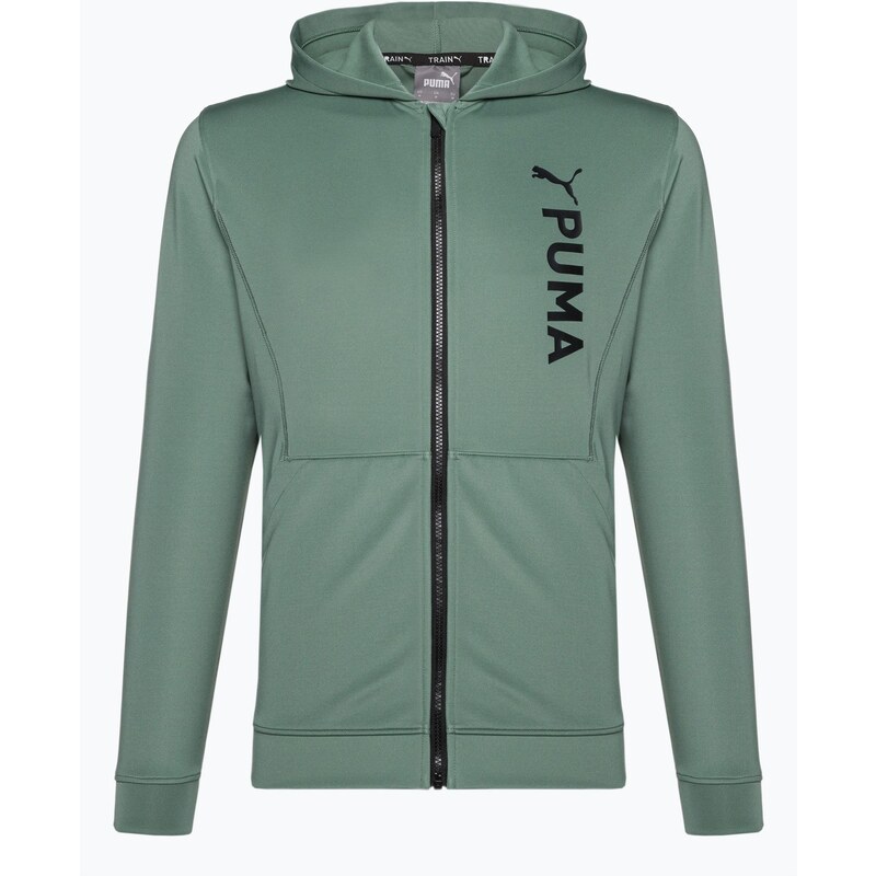 Pánská tréninková mikina PUMA Fit Double Knit eucalyptus