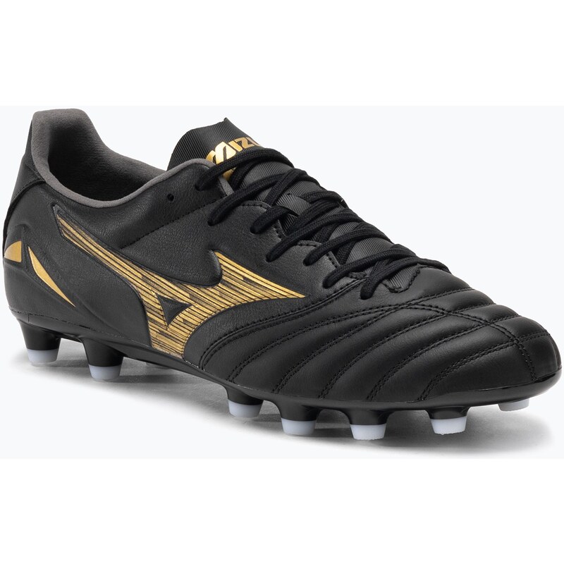 Pánské kopačky Mizuno Morelia Neo IV Pro MD black/gold/black