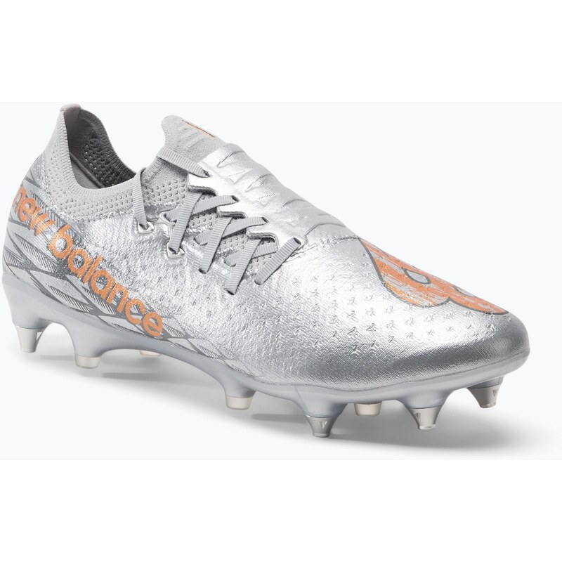 Pánské kopačky New Balance Furon V7 Pro SG stříbrné