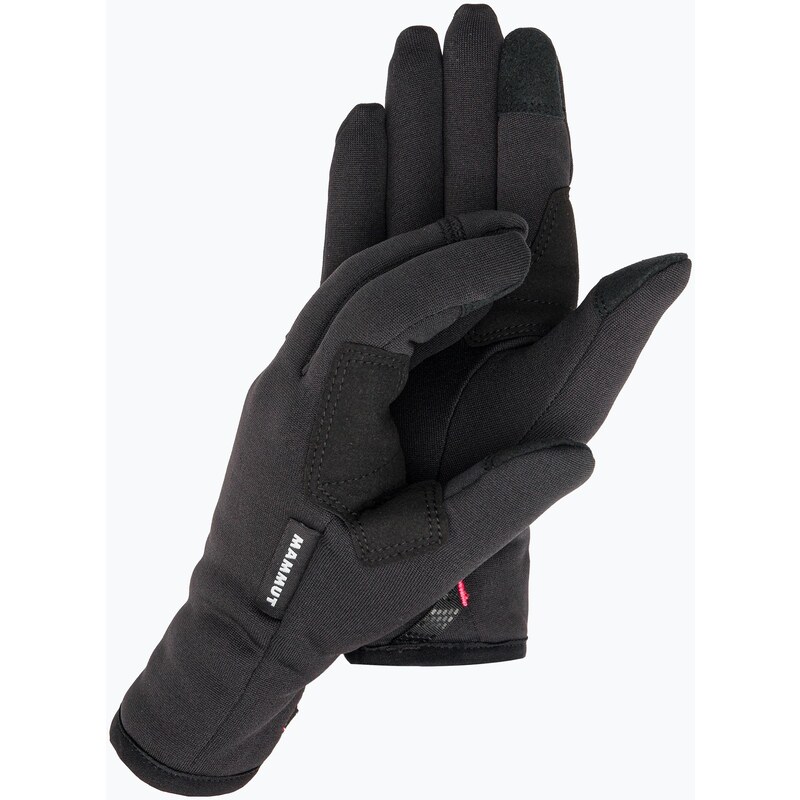 Trekingové rukavice Mammut Fleece Pro černé