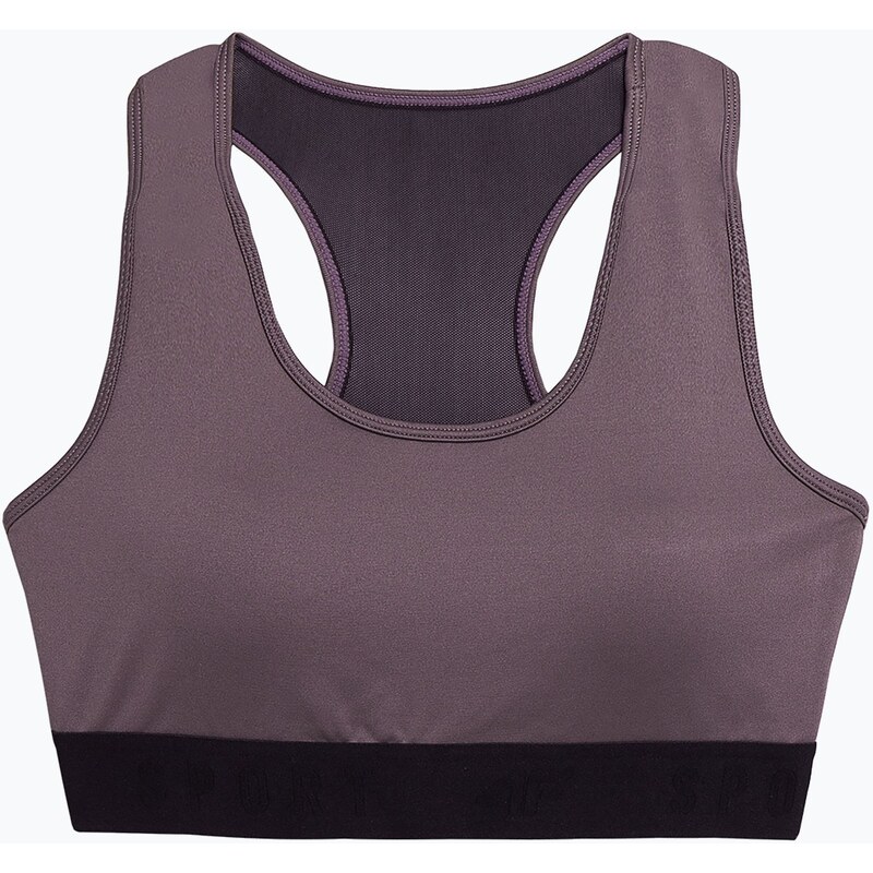 Fitness podprsenka 4F F077 světle hnědá